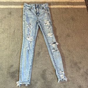 American Eagle Super High Rise Jegging